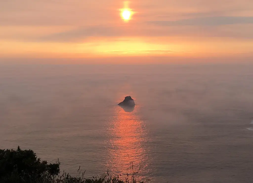 Atardecer en Fisterra