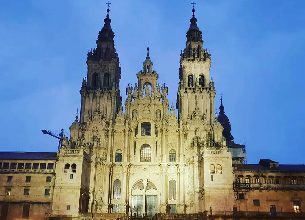Llegada a Santiago de Compostela